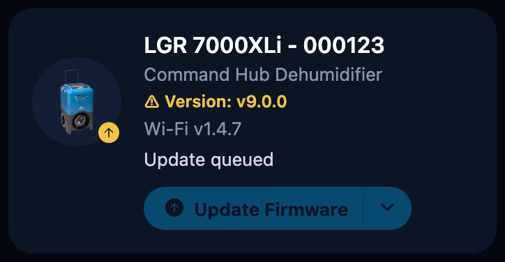 Update queued
